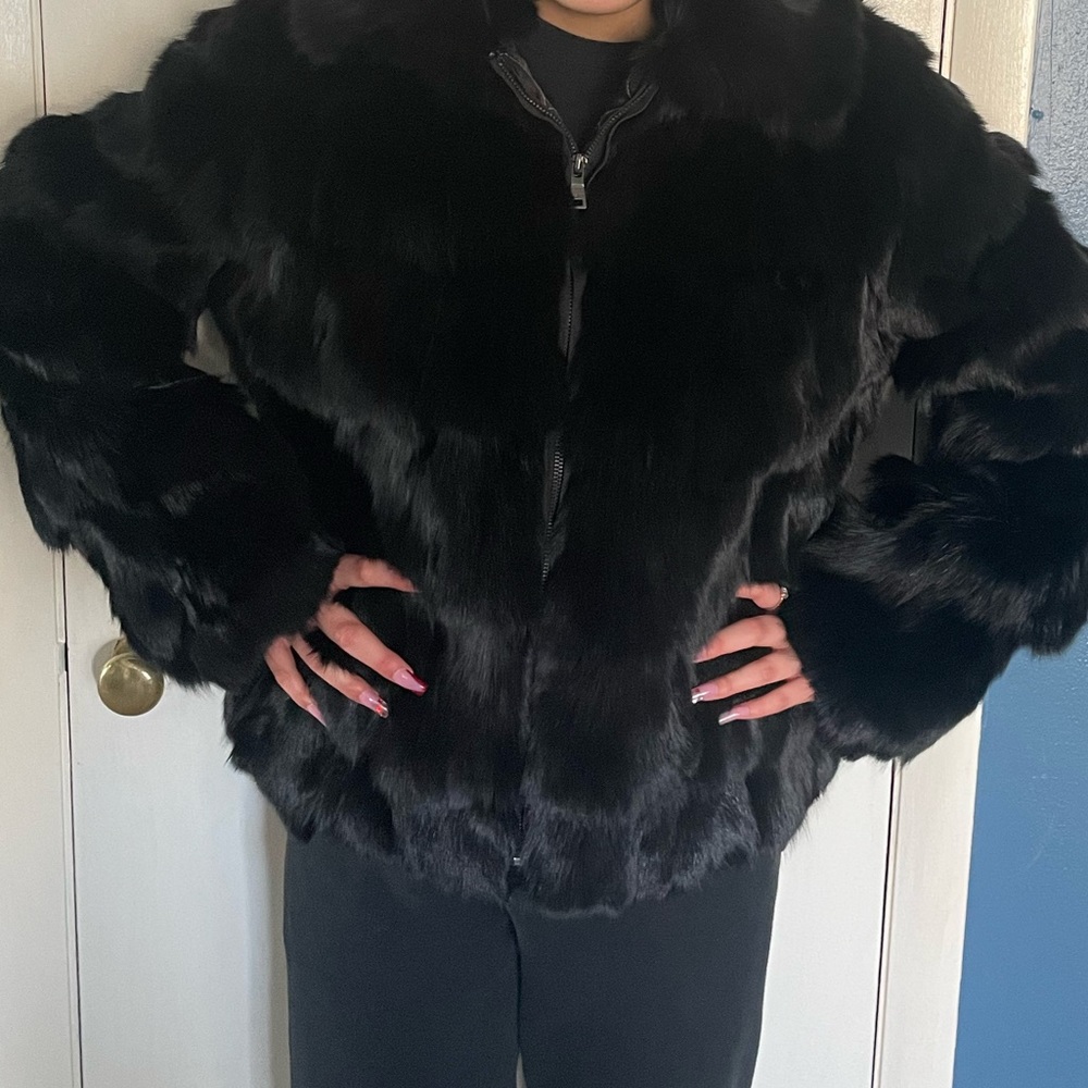 Knoles and carter REAL fox fur